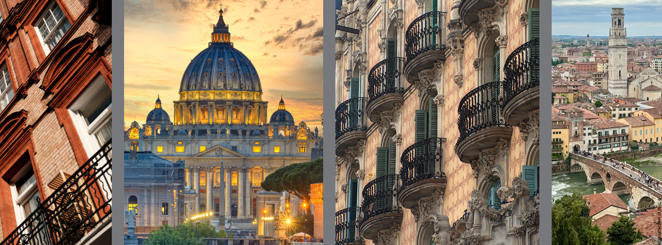 Historische Architekturstile und ihre Farbpaletten: von der Romanik bis zum Jugendstil