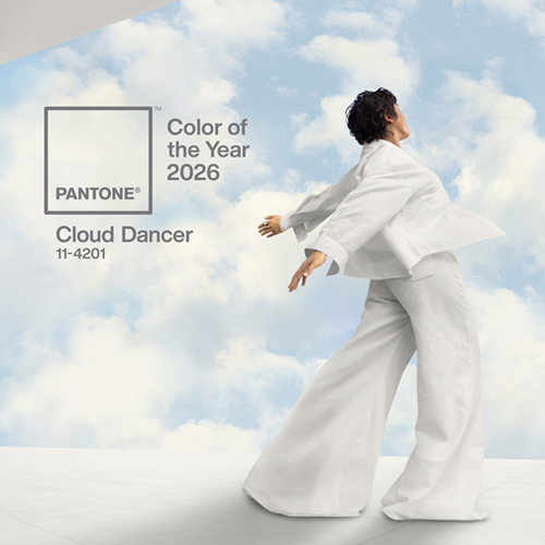 PANTONE 11-4201 Cloud Dancer: Die Farbe des Jahres 2026 im Fokus