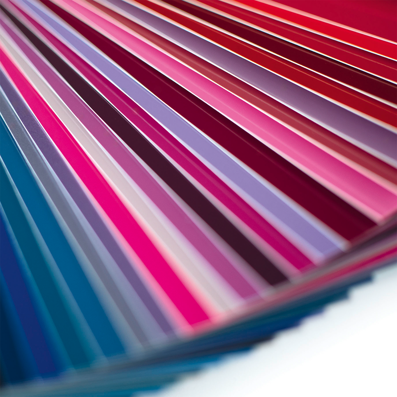 RAL K5 Farbfächer glänzend - auf Wasserbasis