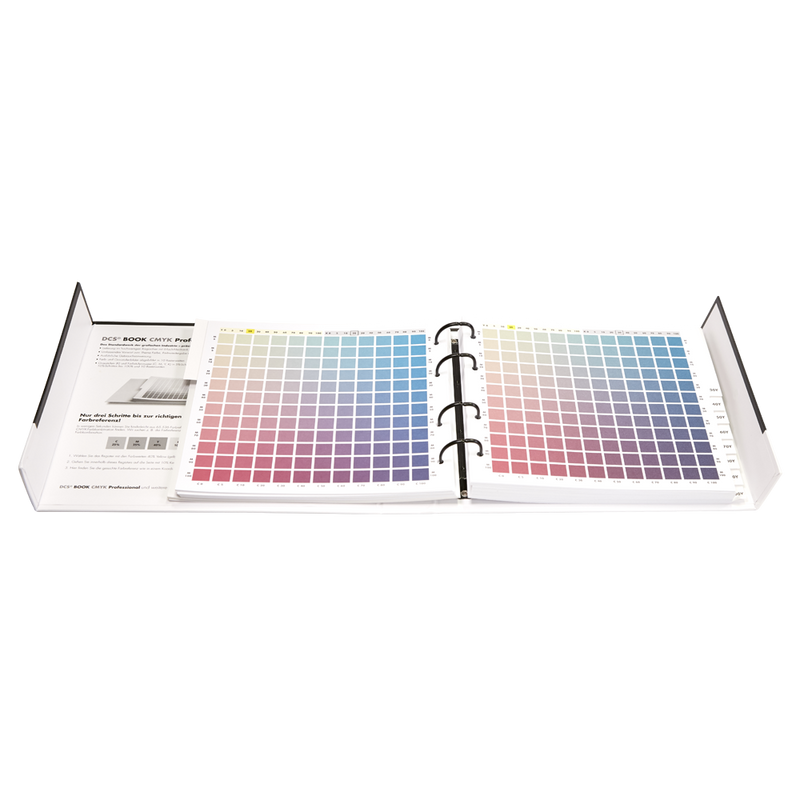 DCS Book CMYK Mini Set - coated und uncoated