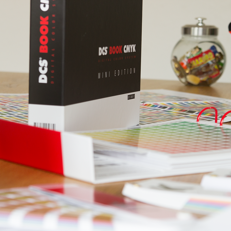 DCS Book CMYK Mini Set - coated und uncoated