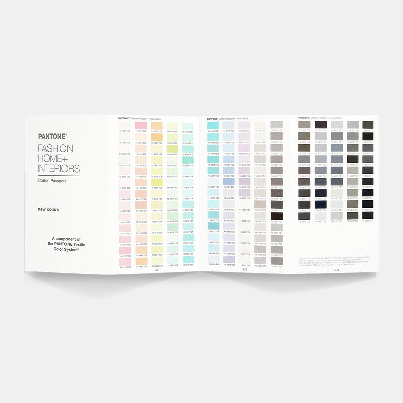 PANTONE FHI Cotton Passport and Dualities Expansion Pack