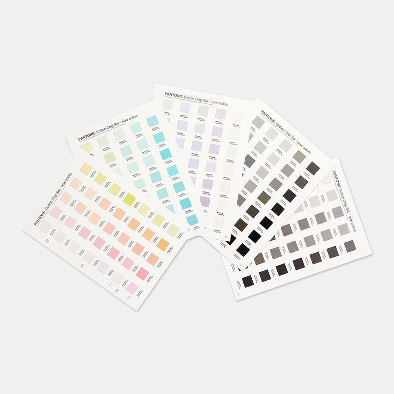 PANTONE FHI Cotton Chip Set und Dualities Erweiterungspaket