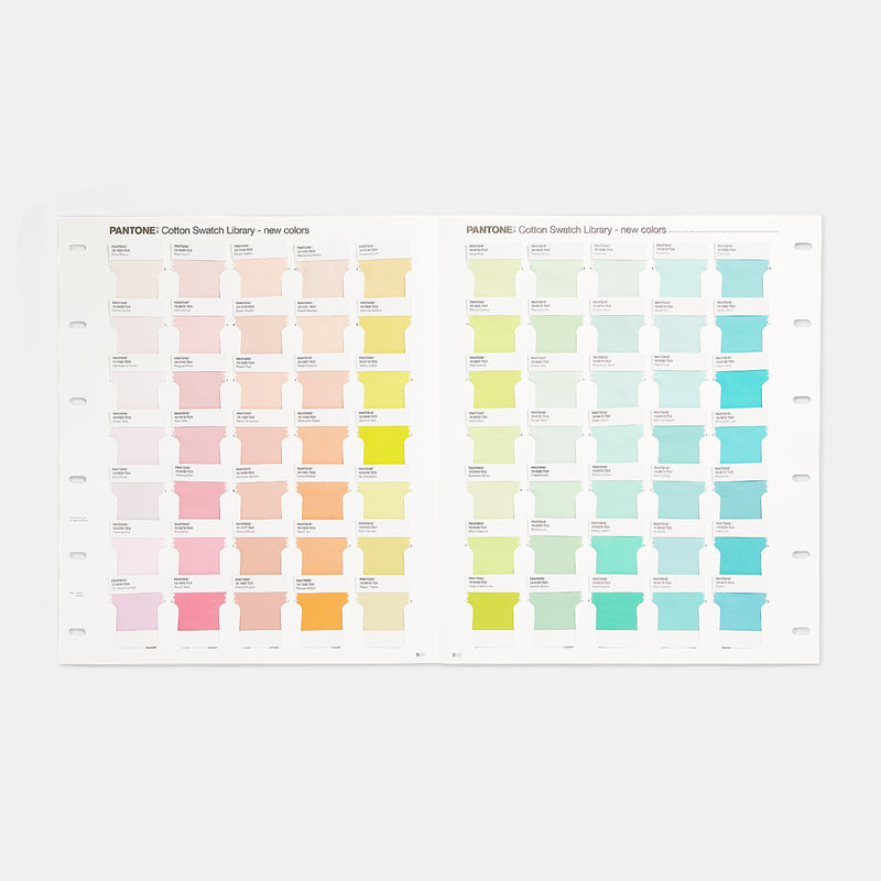 PANTONE FHI Cotton Swatch Library und Dualities Erweiterungspack
