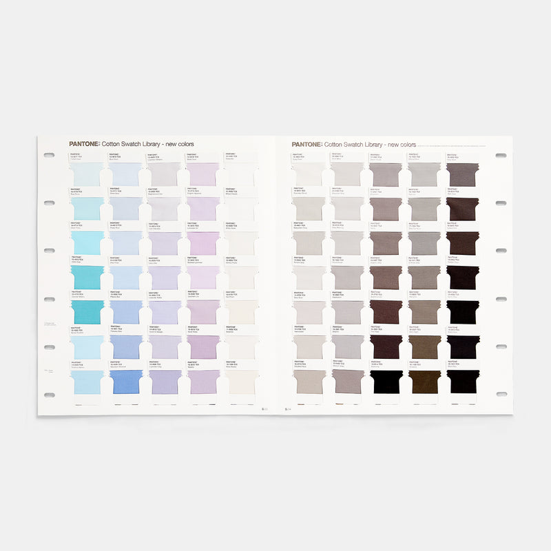 PANTONE FHI Cotton Swatch Library und Dualities Erweiterungspack
