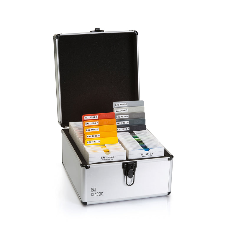 RAL P1 Kunststoffsystem im Koffer