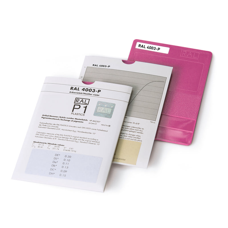 RAL P1 Kunststoffsystem im Koffer