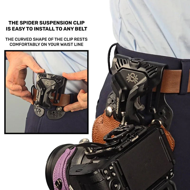 SpiderPro Single DSLR & Mirrorless Camera System V3 Black