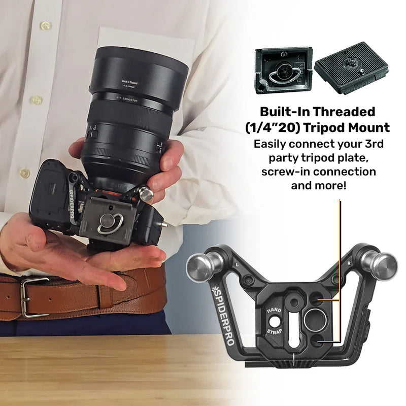 SpiderPro Single DSLR & Mirrorless Camera System V3 Black