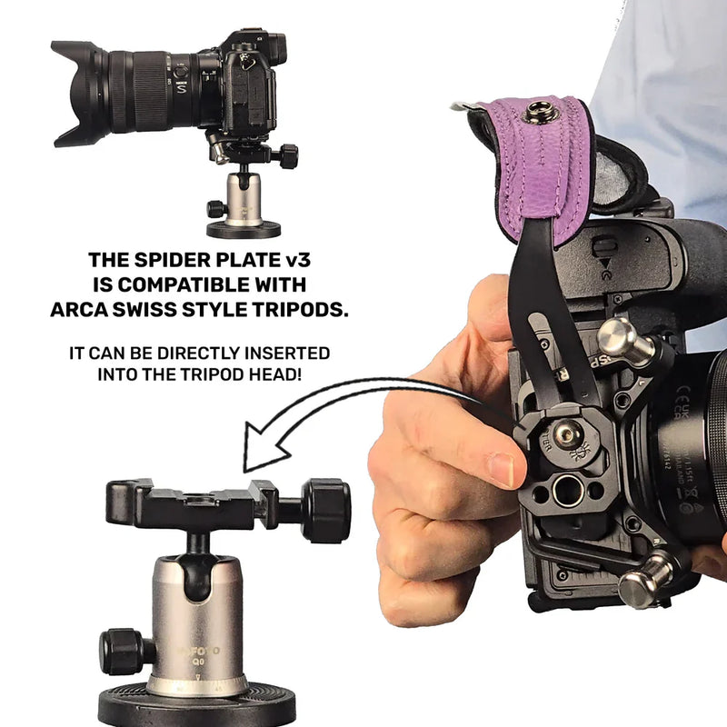 SpiderPro Single DSLR & Mirrorless Camera System V3 Black