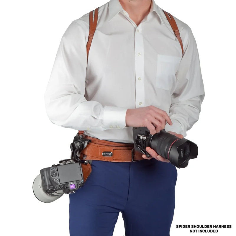 SpiderPro Dual DSLR & Mirrorless Camera System V3 Brown