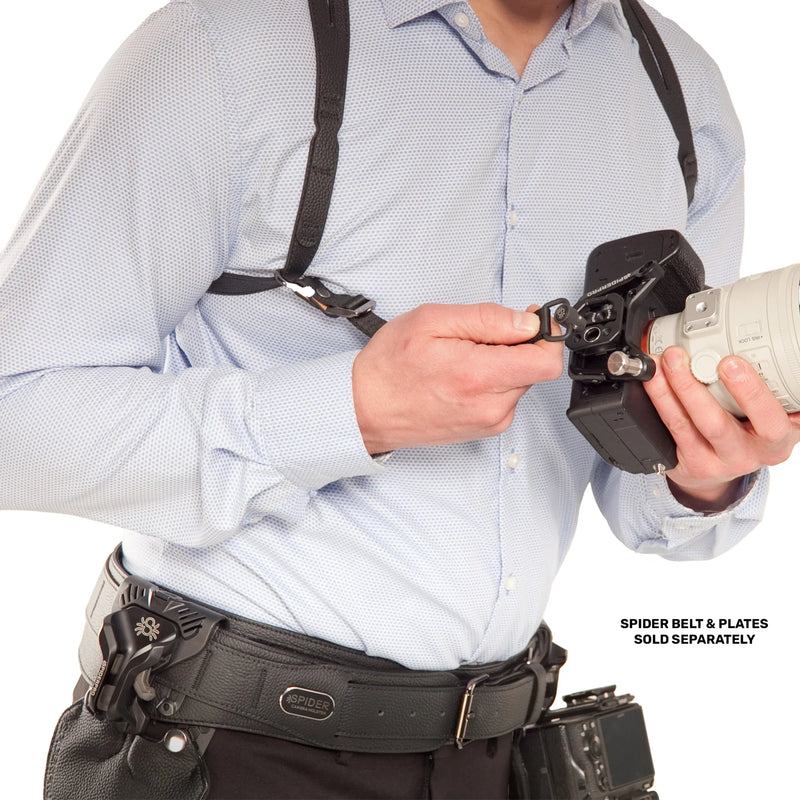SpiderPro Dual Shoulder Harness V3 Black