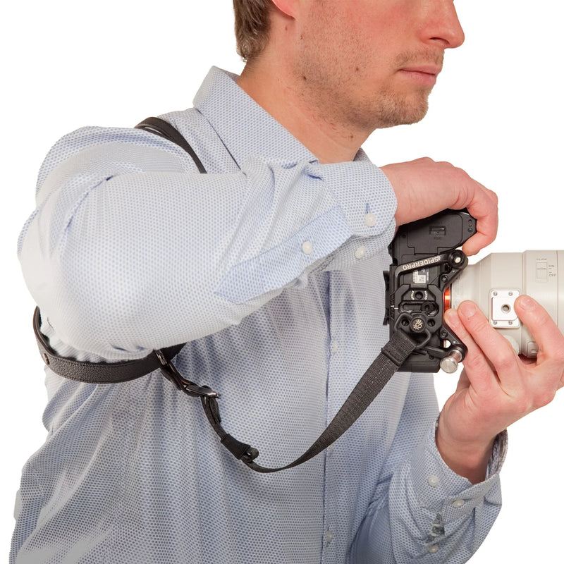SpiderPro Dual Shoulder Harness V3 Black