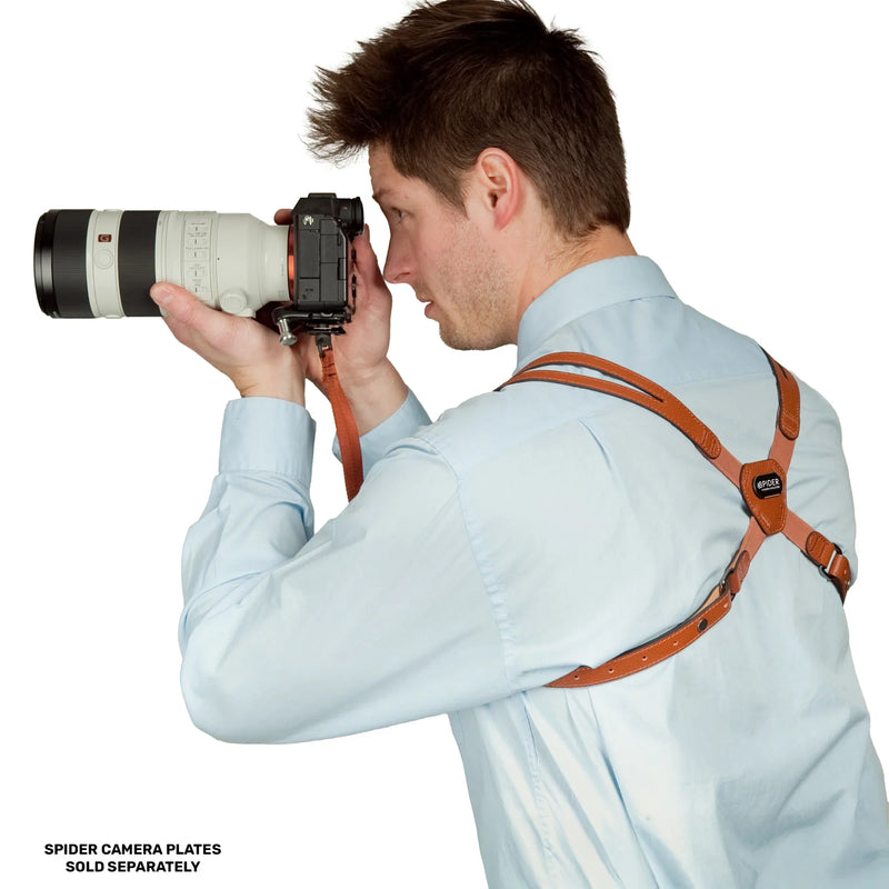 SpiderPro Dual Shoulder Harness V3 Brown