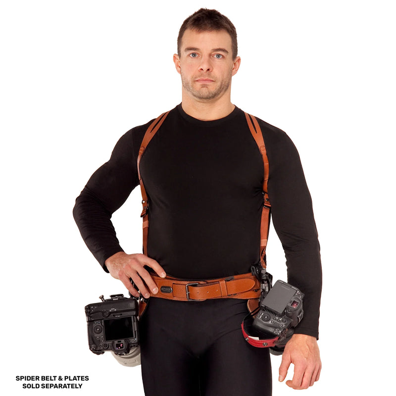 SpiderPro Dual Shoulder Harness V3 Brown