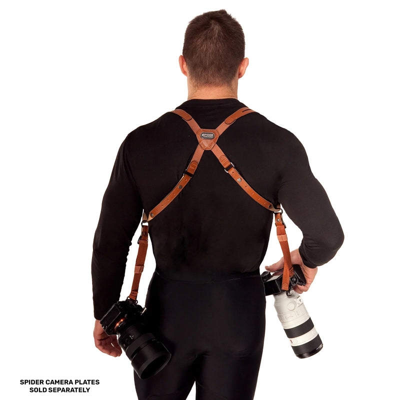 SpiderPro Dual Shoulder Harness V3 Brown