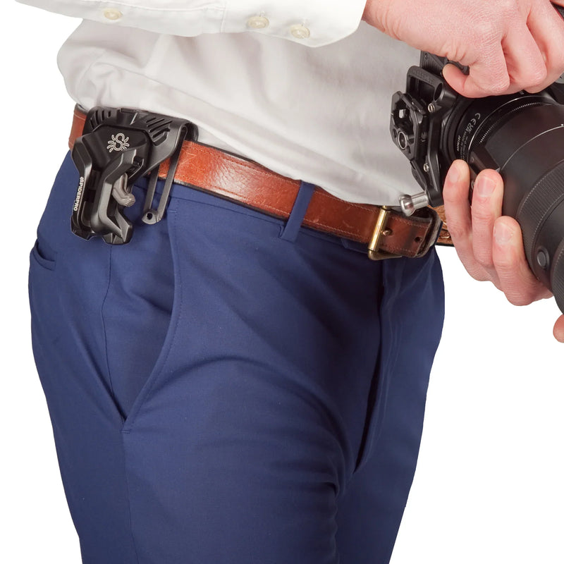 SpiderPro Holster V3 & Suspension Clip Brown