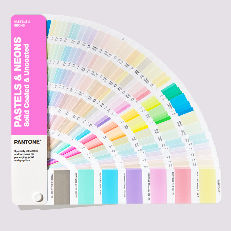 Pantone® Pastels und Neons Guide Coated und Uncoated