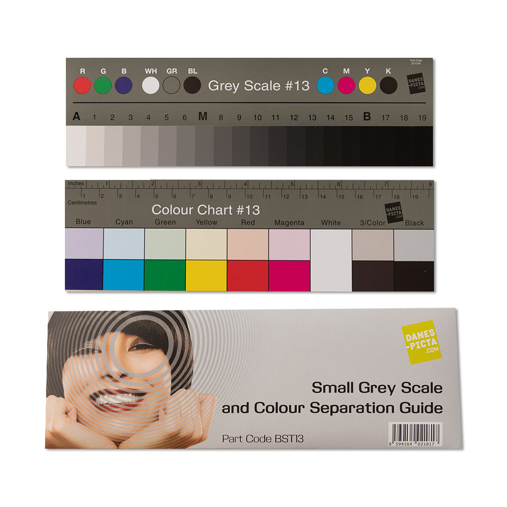 Small Greyscale and Colour Separation Guide — grafipress