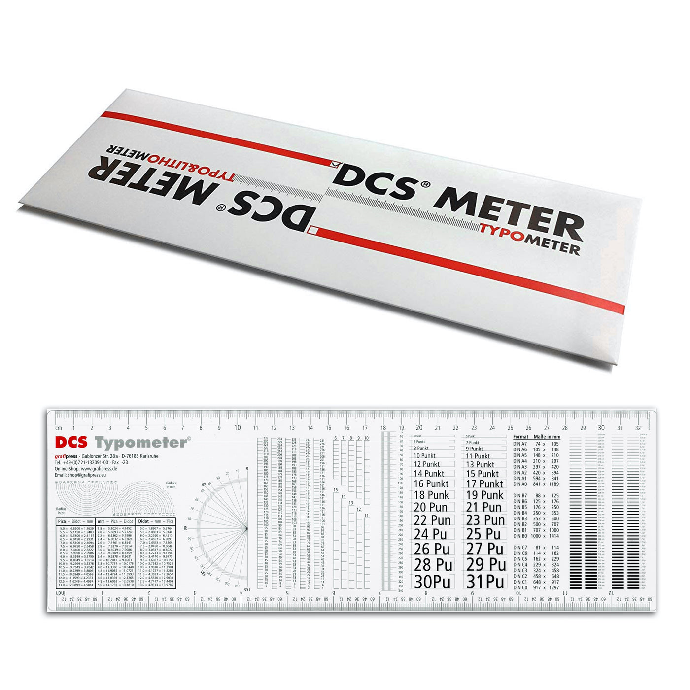 DCS Typometer — grafipress