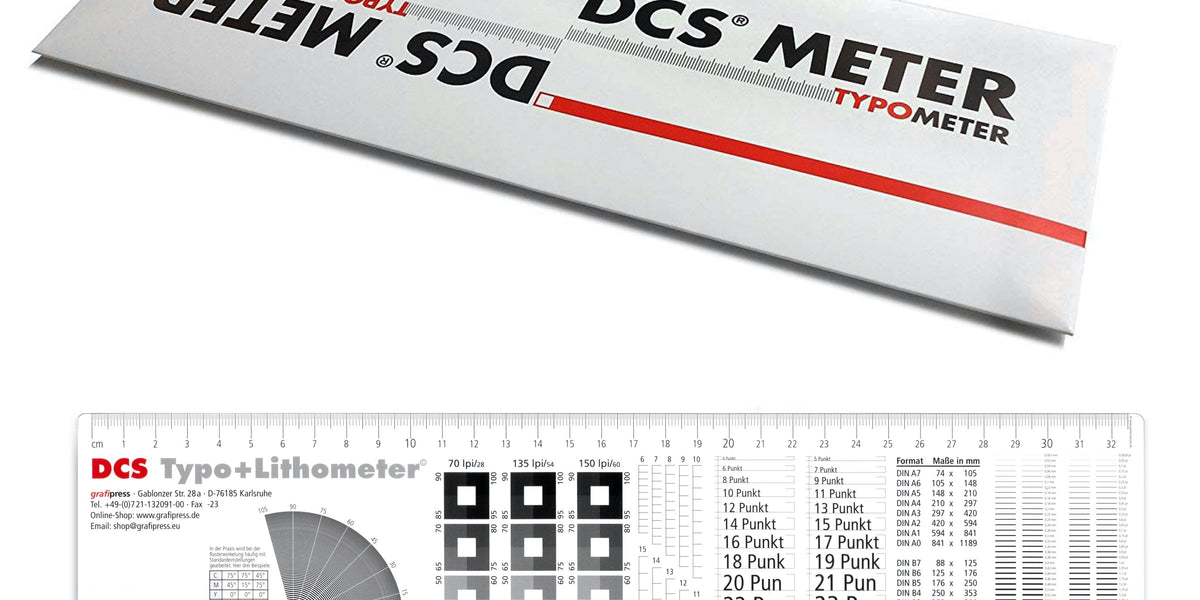 DCS Typometer and Lithometer — grafipress