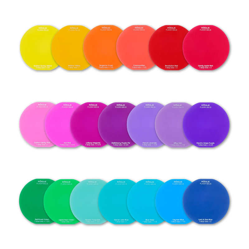 Rogue Round Flash Gels - Ultimate Portrait Collection