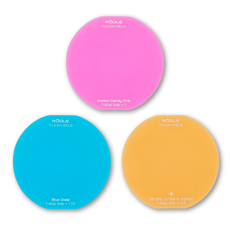 Kit Flash Rond Rogue + Adaptateur Flash Rogue (Petit)