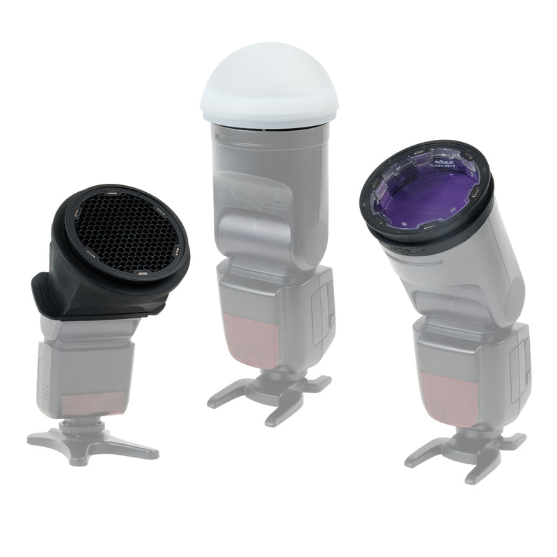 Kit Flash Rond Rogue + Adaptateur Flash Rogue (Petit)