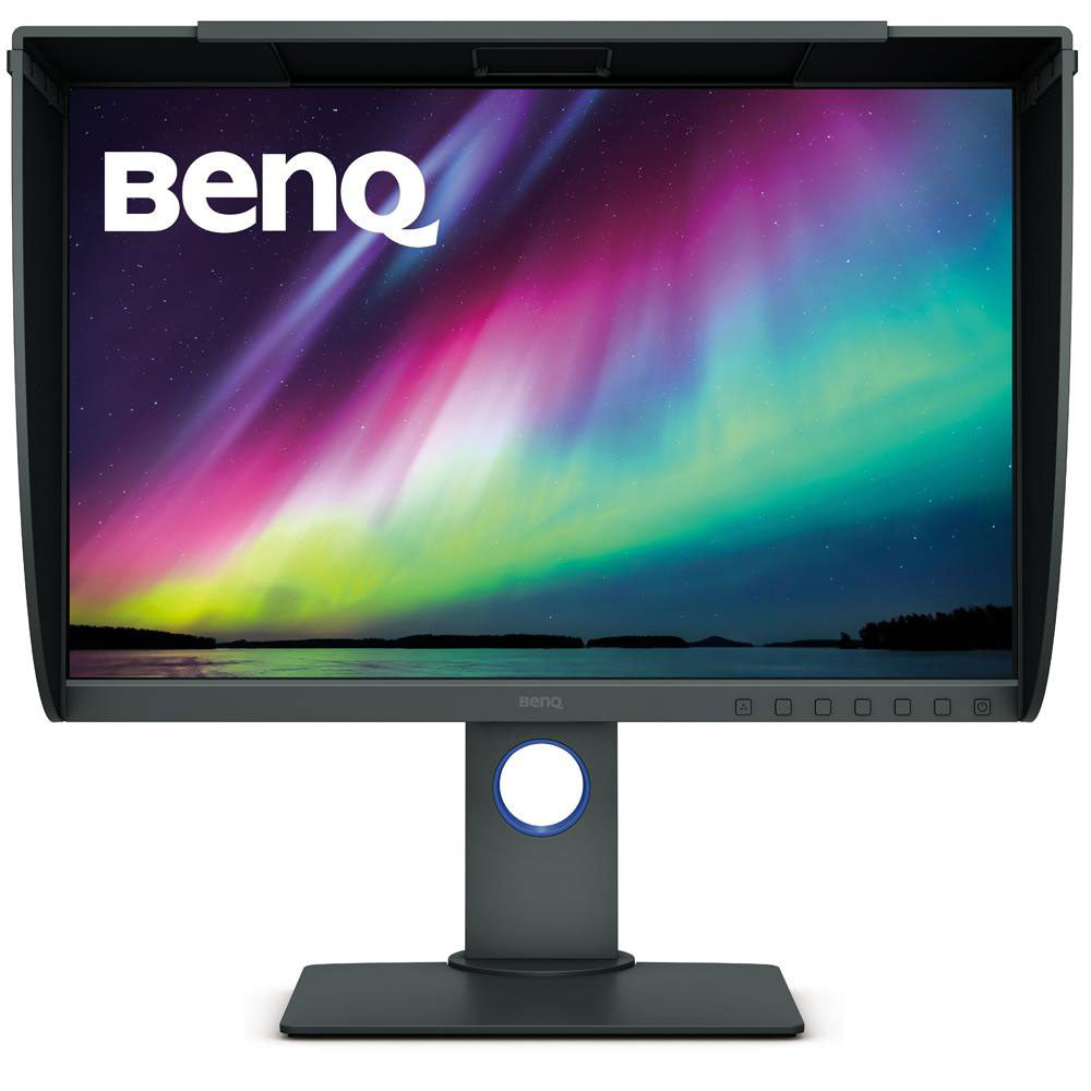 BenQ SW240 Pro 24 Zoll IPS Monitor inkl. gratis Lichtschutzhaube