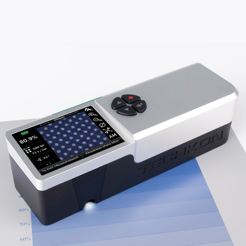 Techkon Spectroplate printing plate measuring device