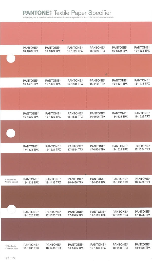 PANTONE FHI Color Specifier Ersatzseiten (1 Packung)
