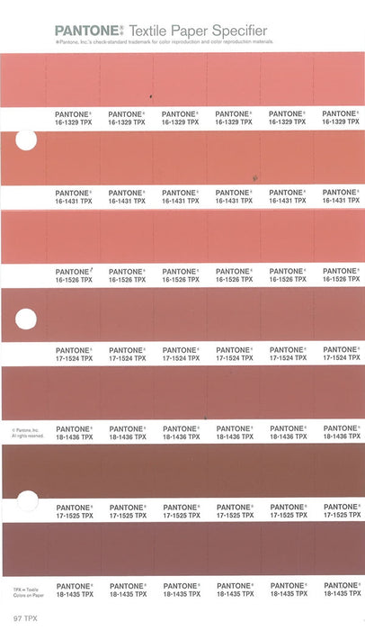 PANTONE FHI Color Specifier Ersatzseiten (1 Packung)