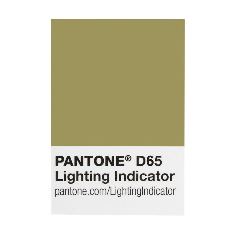 PANTONE Lighting Indicator Stickers D65