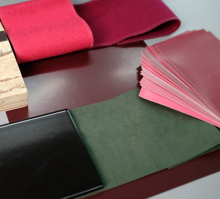 Boîte RAL D6 avec les 1825 feuilles individuelles