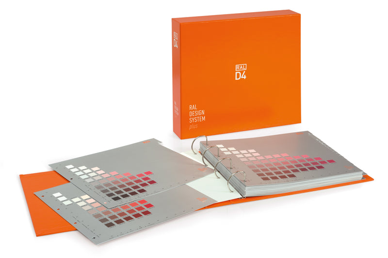Atlas de couleurs RAL D4 avec toutes les couleurs 1825 RAL DESIGN plus