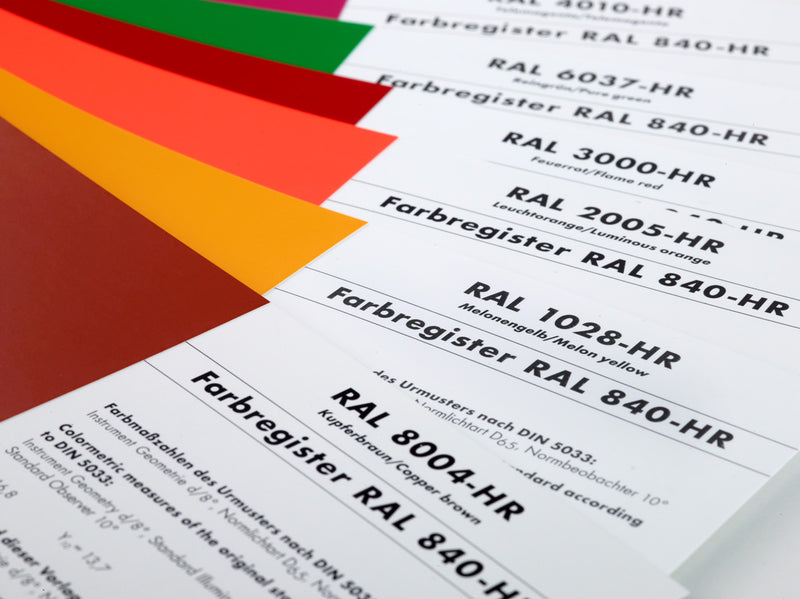 RAL 840-HR Einzelkarte (CLASSIC)