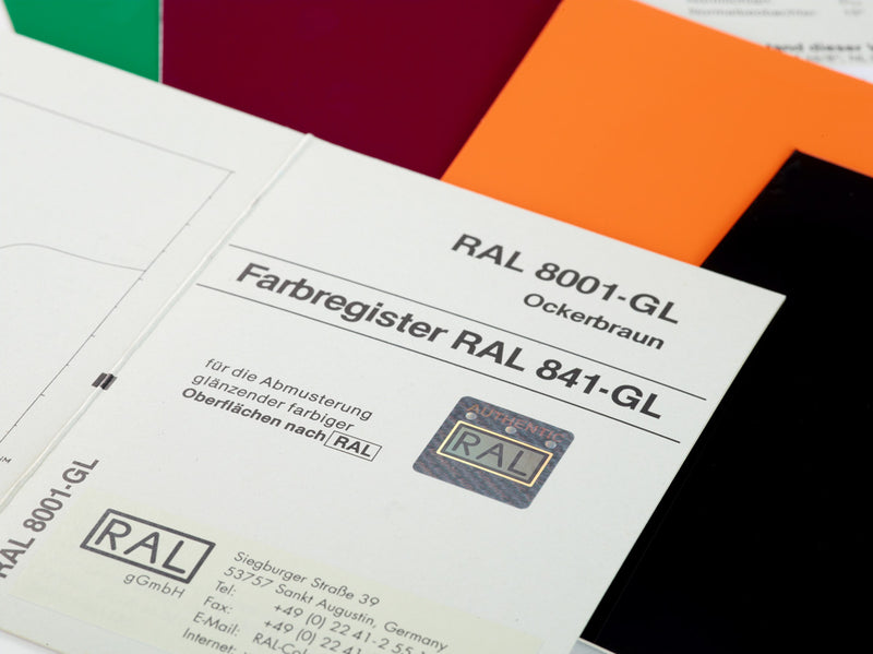 RAL 841 GL  - Einzelkarten - Gloss